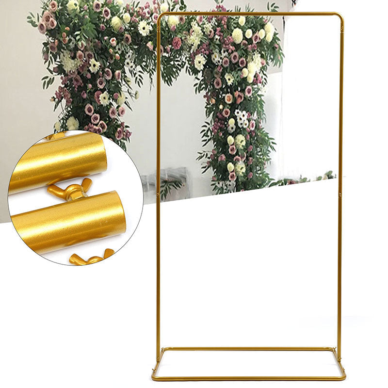 Lofaris 3X6.5Ft Square Floral Balloon Wedding Arch Rack Party