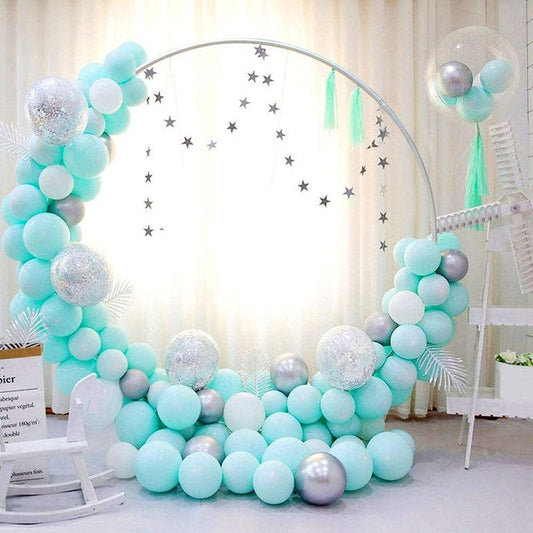 Lofaris 6.6FT Circle Floral Balloon Garland Hoop Wedding Arch Decor