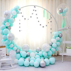 Lofaris 6.6FT Circle Floral Balloon Garland Hoop Wedding Arch Decor
