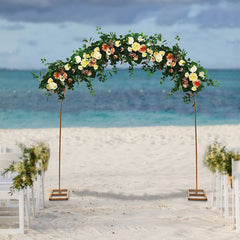 Lofaris 7.5Ft Iron Balloon Flower Display Wedding Arch Stand