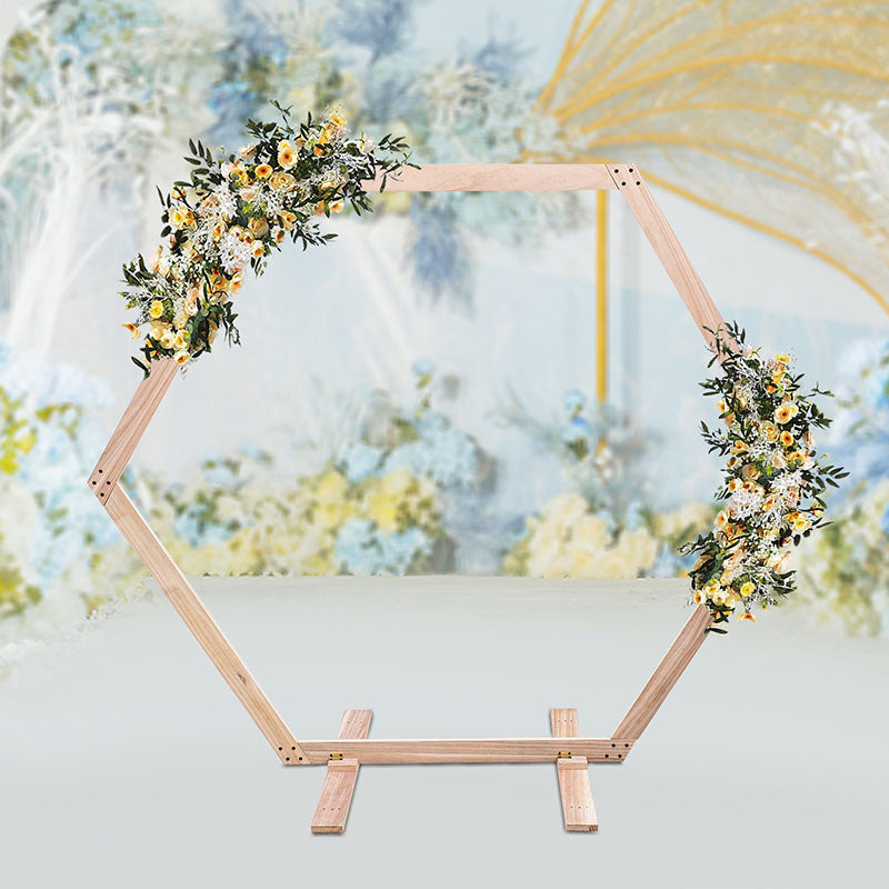 Hexagon wedding arch plans free 60 photos - Astyledwedding.com