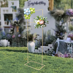 Lofaris 1.7X5FT Metal Wedding Arch Frame Stand Holder