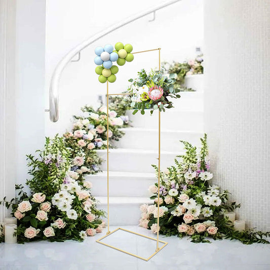 Lofaris 1.7X5FT Metal Wedding Arch Frame Stand Holder