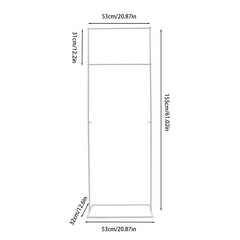 Lofaris 1.7X5FT Metal Wedding Arch Frame Stand Holder