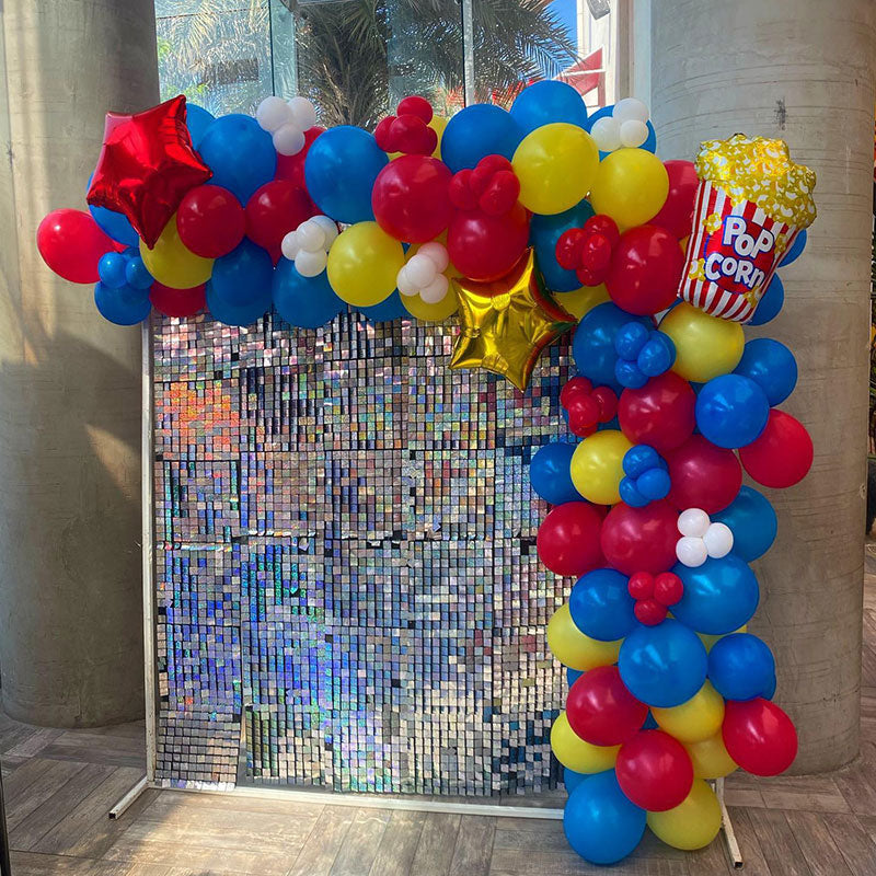 Lofaris Adorable Shimmer Wall Panel Sequins Backdrop For Bridal Shower Baby Birthday