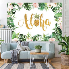 Lofaris Aloha Luau Party Decoration backdrop Summer Theme