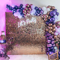 Lofaris Sequin Square Backdrop Decoration Favor For Bridal Shower