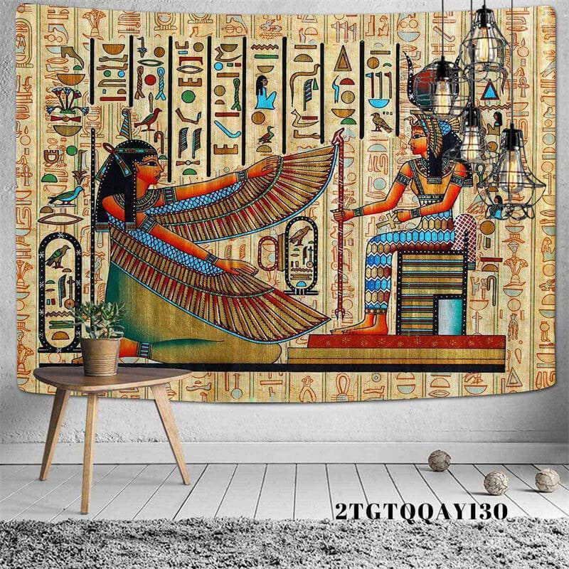 Lofaris Ancient Indian Trippy Bohemian Divination Wall Tapestry