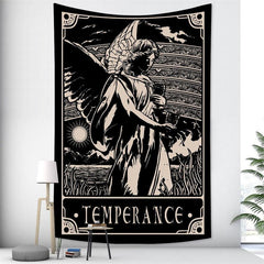 Lofaris Art Decor Portrait Bohemian Still Life Wall Tapestry