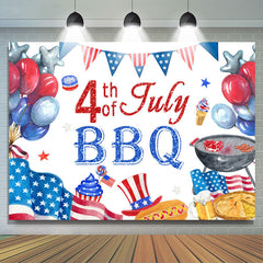 Lofaris Balloons Independence Day Backdrop For 4th Of July BBQ