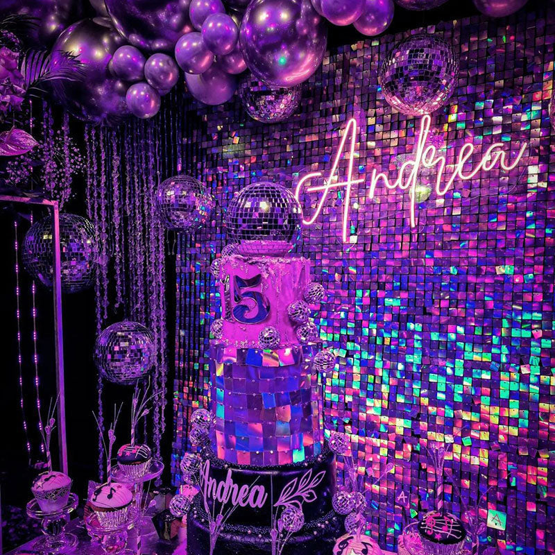 Lofaris Best Looking Party Shimmer Wall Backdrop Panels Favor For Graduation Bridal Shower