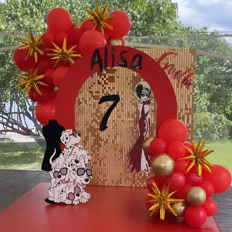 Lofaris Shimmer Sequin Wall Panels Party Favor For Baby Shower Anniversary