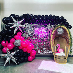 Lofaris Birthday Shimmer Wall Panels Backdrop Party Decorations