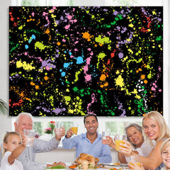 Lofaris Black And Colored Graffiti Wall Backdrop For Party