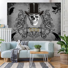 Lofaris Black Dallomeen Spooktacular Halloween Theme Backdrop