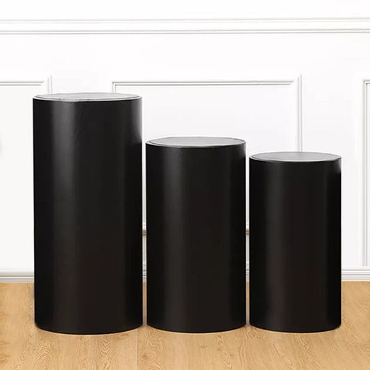 Lofaris Bling Solid Color Stretchy Spandex Cylinder Covers