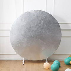 Lofaris Bling Round Metallic Backdrop Various Designs For Events Decoration
