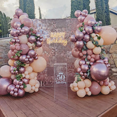 Lofaris Bling Shimmer Wall Backdrop Panels Sequin Easy Set Party Favor For Anniversary