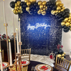 Lofaris Bling Shimmer Wall Backdrop Panels Sequin Easy Set Party Favor For Baby Shower