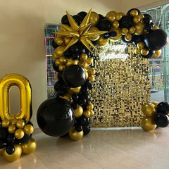 Lofaris Bling Shimmer Wall Backdrop Panels Sequin Easy Set Party Favor For Wedding Birthday