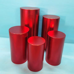 Lofaris Bling Solid Color Stretchy Cloth Cylinder Covers