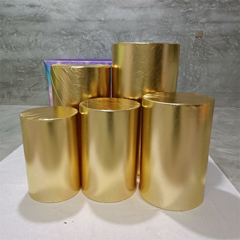 Lofaris Bling Solid Color Stretchy Spandex Cylinder Covers For Event