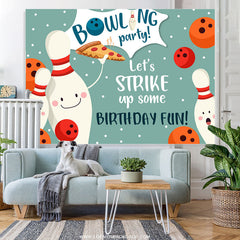 Lofaris Bowling Party Lets Strike Up Some Birthday Fun Backdrop