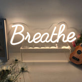 Lofaris Breathe Neon Sign For Party Decor Wedding LED Light