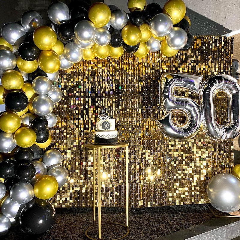 Lofaris Bridal Shower Shimmer Wall Panels Backdrop Favor For Events