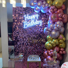 Lofaris Bridal Shower Shimmer Wall Panels Backdrop Favor For Events