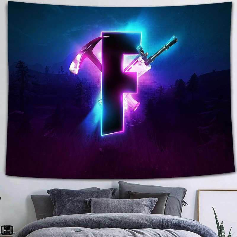 Lofaris Bright Sword Trippy Novelty 3D Printed Wall Tapestry