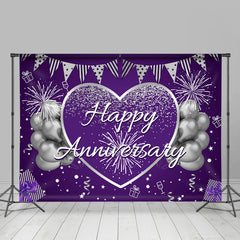 Lofaris Celebrate For Anniversary Balloon Spark Backdrop