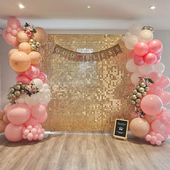 Lofaris Charming Shimmer Wall Decoration Sequins Backdrop For Decor