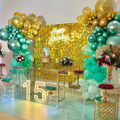 Lofaris Shimmer Wall Panels Sequin Backdrop For Party Favor
