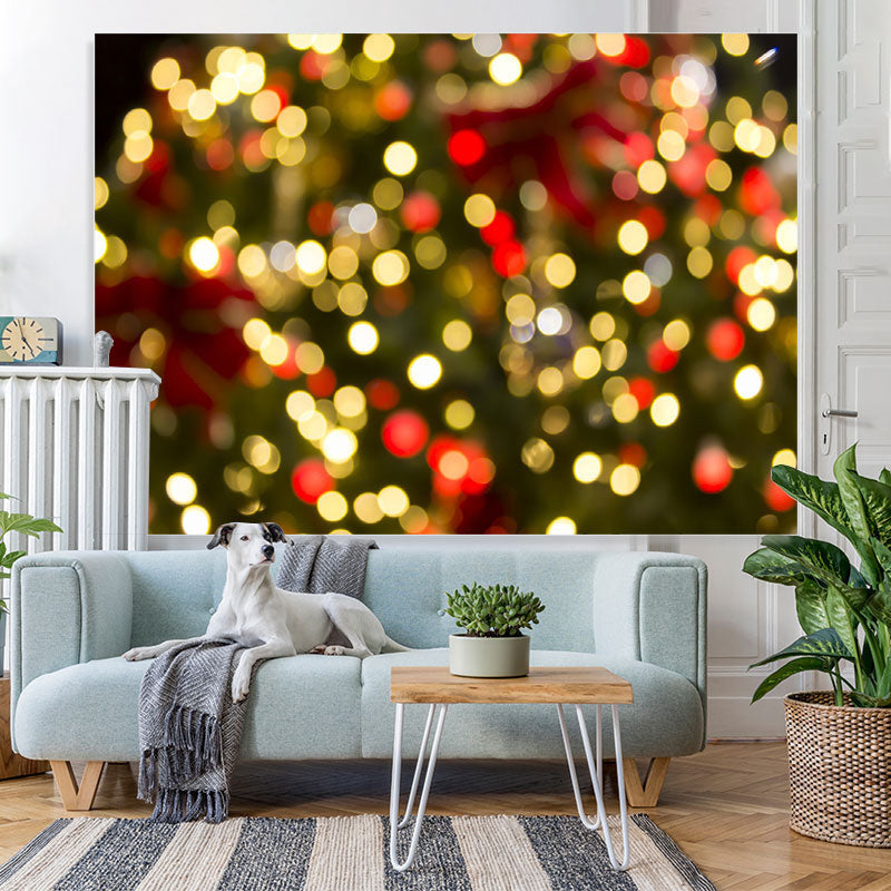 Lofaris Christmas Light Dots Bokeh Backdrops for Studio