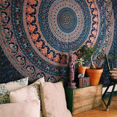 Lofaris Circle Mandala Pattern Room Decoration Wall Tapestry