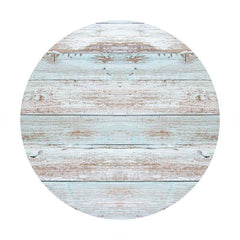 Lofaris Circle Simple Wooden Happy Birthday Backdrop For Boy