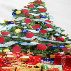 Lofaris Colorful Christmas Tree Gifts Wall Tapestry Hanging