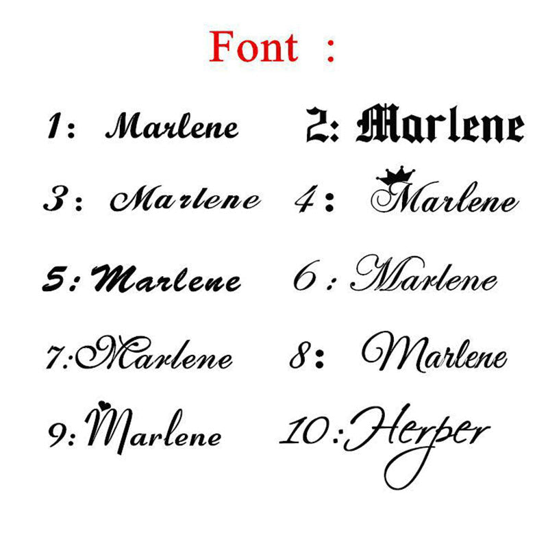 Lofaris Custom 18k Gold Plated Ball Chain Name Necklace