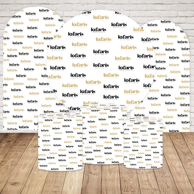 Lofaris Custom Chiara Arch Backdrop with Round Kit