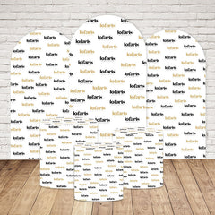 Lofaris Custom Party Arch Backdrop with Plinth Cylinder Cover
