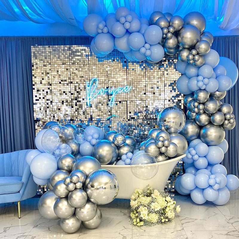 Lofaris Decoration Shimmer Photo Booth Sequin Backdrop For Birthday