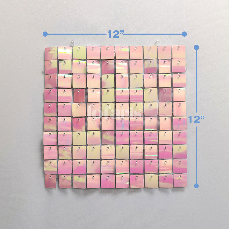 Lofaris Dream Pink Shimmer Wall Panels For Wedding Event Party Decor