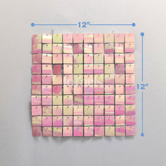 Lofaris Dream Pink Shimmer Wall Panels For Wedding Event Party Decor