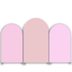 Lofaris Dusty Rose Candy Pink Birthday Girls Arch Backdrop Kit