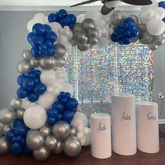 Lofaris Easy Set Up Shimmer Wall Backdrop Panel Birthday Anniversary Wedding Decorations