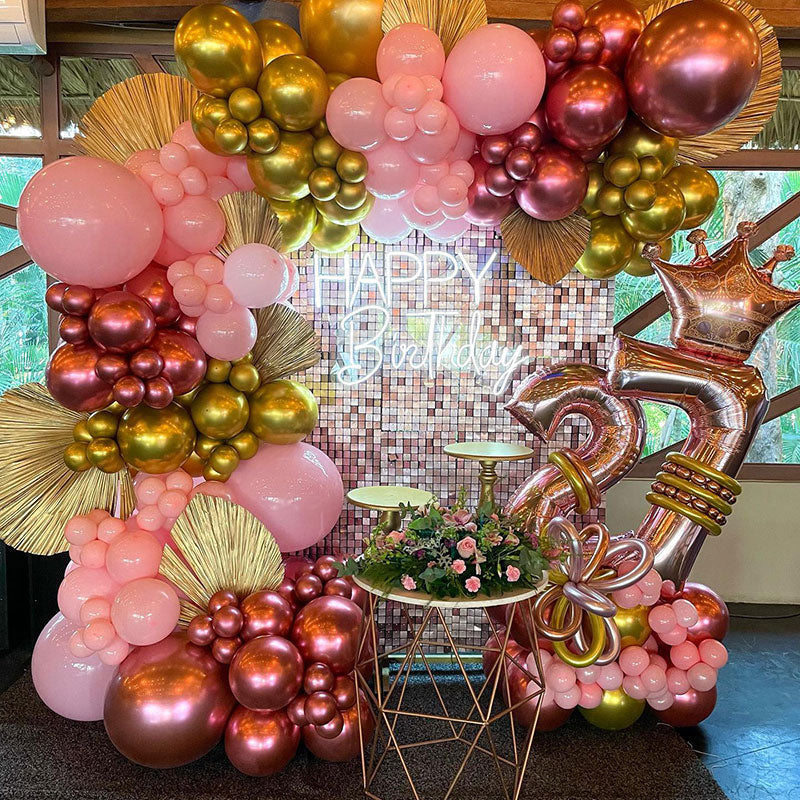 Lofaris Easy Set Up Square Shimmer Wall Panels Backdrop Party Decor