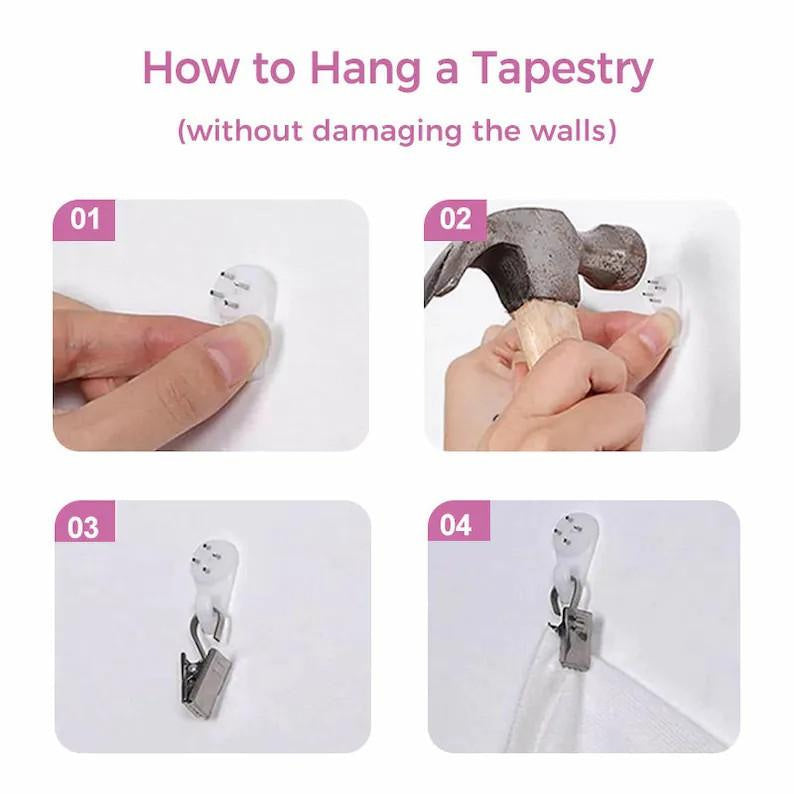 Lofaris Elk And Leaves Nature Forest Lake Animal Wall Tapestry