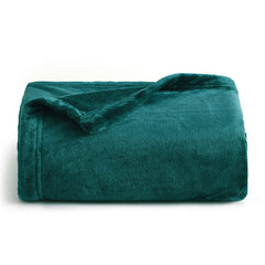 Lofaris Emerald Green Vintage 300GSM Throw Blanket For Kid Adult