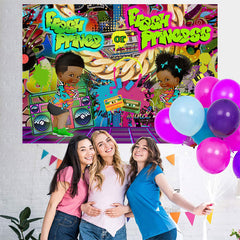 Lofaris Fresh Prince Or Princess 90s Themed Baby Shower Backdrop